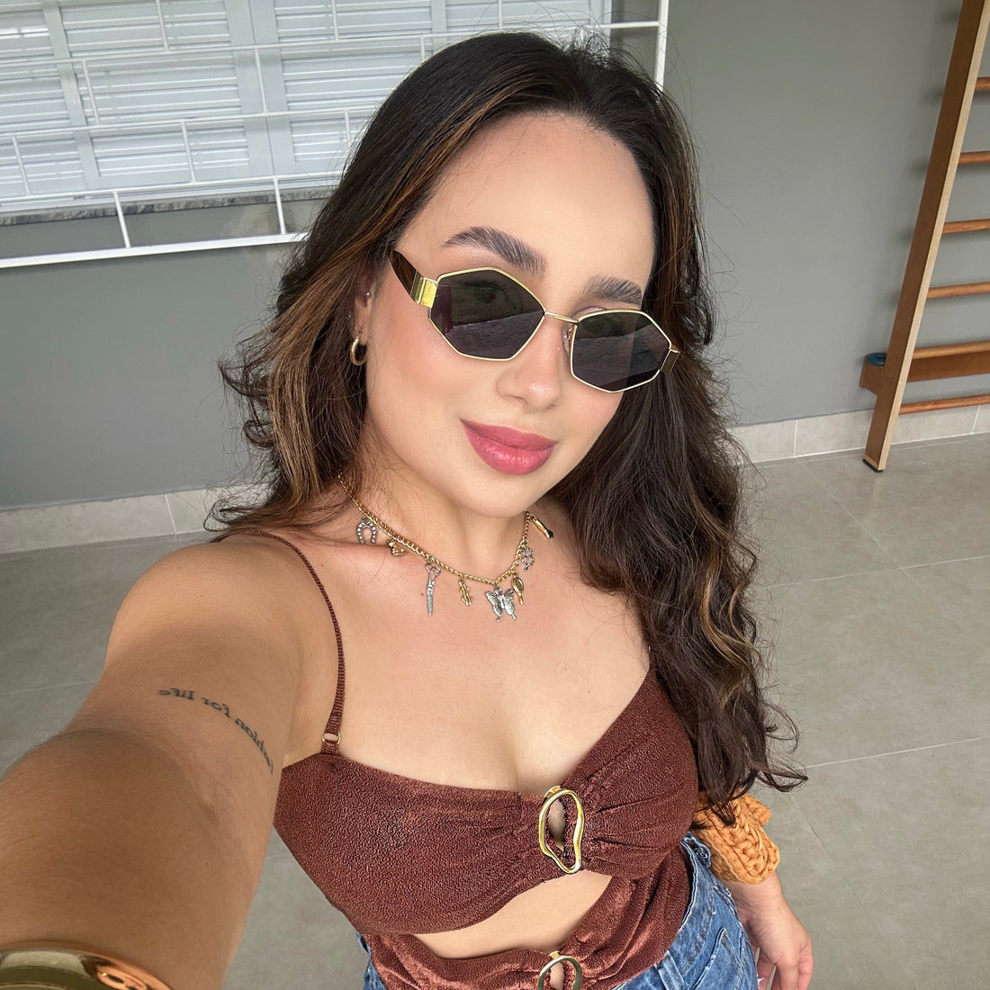 ÓCULOS DE SOL ZOSS GOLD PRIZM - Sevet Company