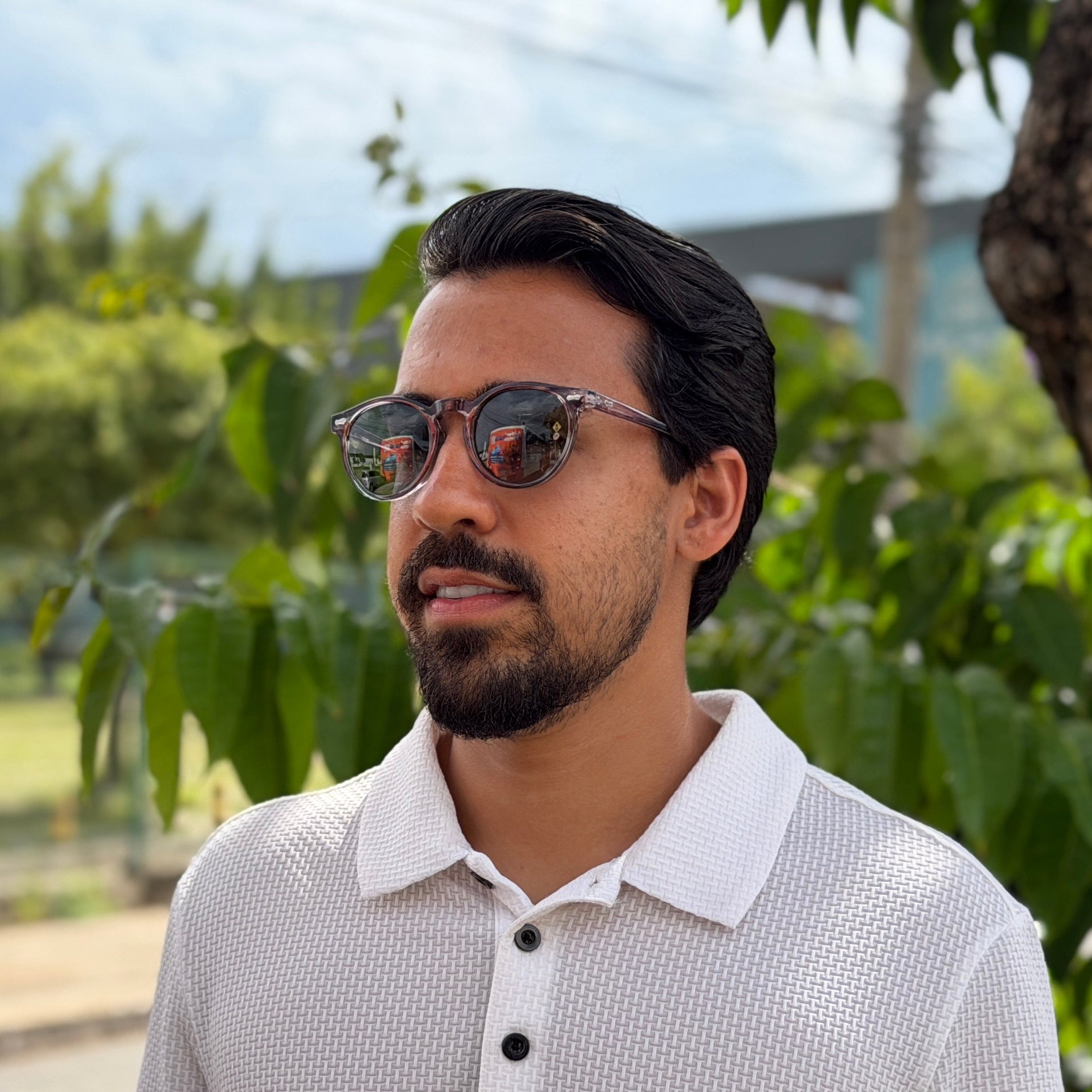 ÓCULOS DE SOL ZOSS IVORY