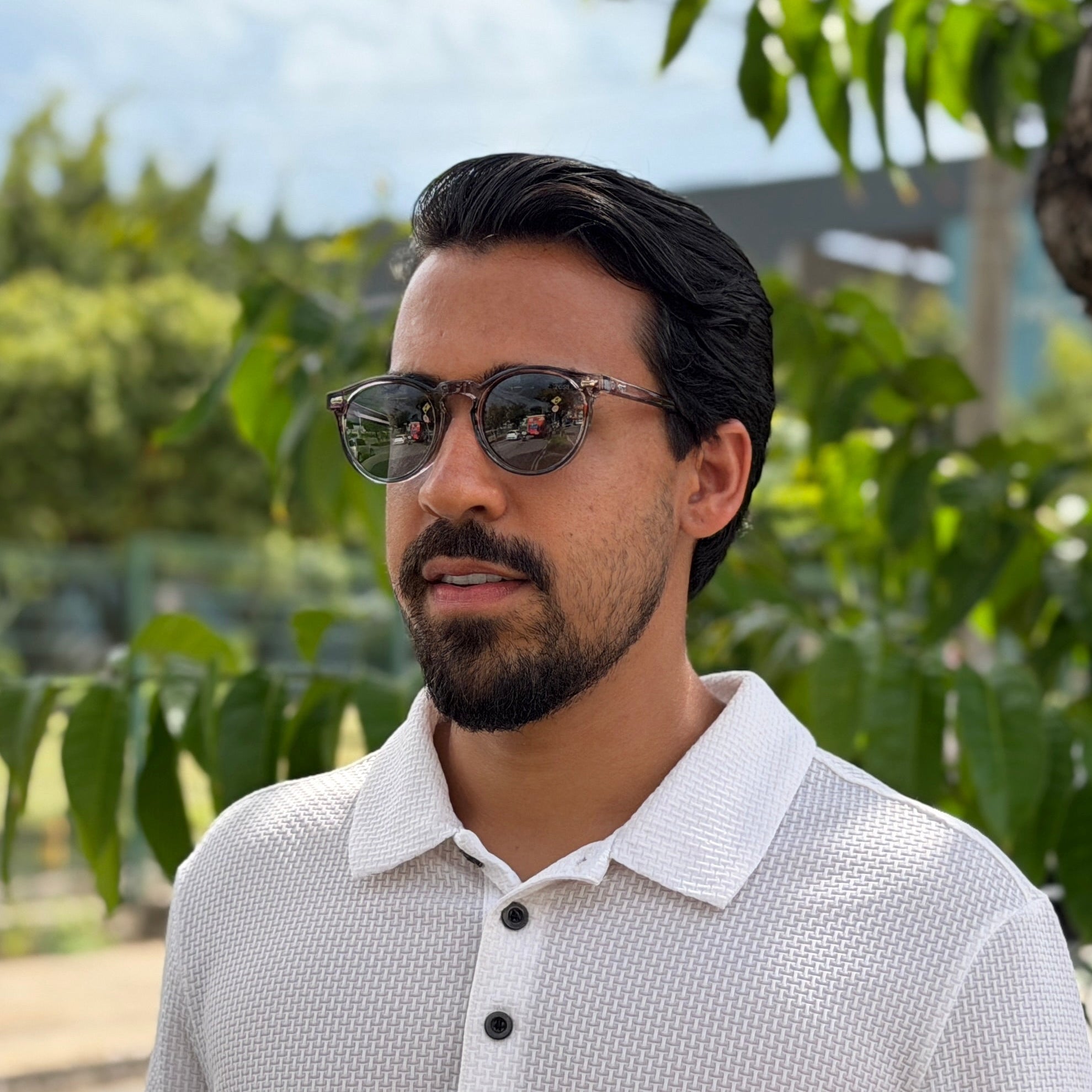 ÓCULOS DE SOL ZOSS IVORY